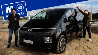 2023 Hyundai Staria Prime 9-Sitzer - lässt den VW Multivan sehr alt aussehen.