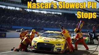 Nascar's Slowest Pit Stops