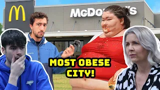 I Investigated the Most Obese City in America! British Family React!