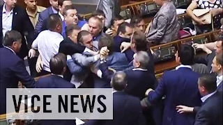 Brawl Breaks out in Ukrainian Parliament: This Just In