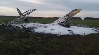 Нижегородская область: упал самолет АН-2