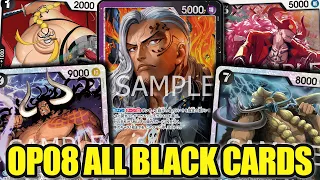 OP08 Black Beast Pirates Are INSANE | OPTCG OP08 All Black Cards Review & Discussion