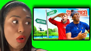 SIDEMEN ABANDONED IN EUROPE CHALLENGE | Reaction