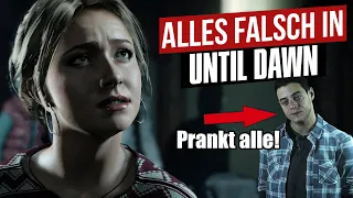 Alles falsch in Until Dawn (Vollversion 2021) | GameSünden