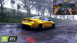 THE ULTIMATE BMW M3 G80 2021 - Forza Horizon 5 - Logitech G29 Steering wheel gameplay