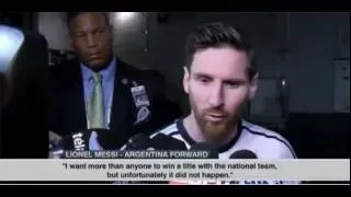 Lionel Messi Emotional Retirement Speech(English Subtitles)