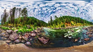 360 degree Psychedelic Visuals experiment v7