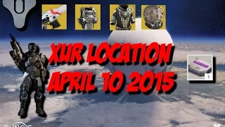 Destiny - Xur Location - April 10 2015