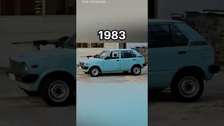 Evolution of Maruti Suzuk 800 (1983-2019) #shorts #youtubeshorts #shortsviral