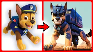 🤖 PAW PATROL as TRANSFORMERS 🦴 All Characters