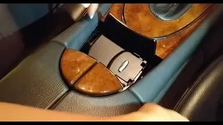 mercedes e320 remove and replace cupholder
