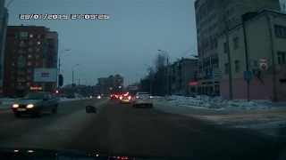 В Казани водитель скрылся, сбив пешехода