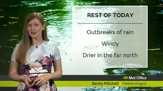 Sunday afternoon forecast - 29/09/19