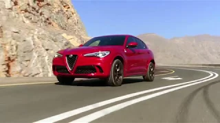 TEST: Verdens hurtigste SUV på Mellemøstens bedste vej - Alfa Romeo Stelvio Q (2017)