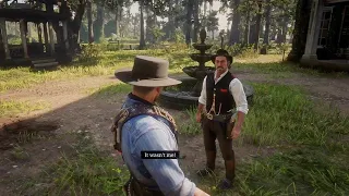 This is What Dutch Says If Low Honor Arthur Returns To The Camp With a High Bounty - RDR2