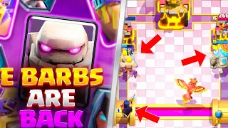 UNBELIEVABLE GOLEM ELITE BARBARIANS ARE BACK😳 ! - THE BEST GOLEM DECK IS HERE😎