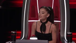 Ariana Grande Thoughts on Paris Winningham // The Voice Blind Auditions 2021 *Episode 2*