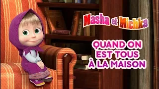 Masha et Miсhka - Quand on est tous à la maison!🏡👱‍♀️🐻 (Épisodes 33, 28, 15, 17)