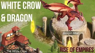 THE WHITE CROW & THE DRAGON | RISE OF EMPIRES | NEW START - 2022 | GAMEPLAY, TIPS & HINTS