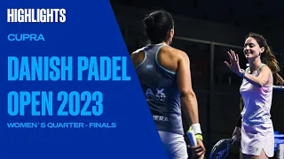 Highlights Quarter-Finals (Icardo/Riera vs Ortega/Araújo) Cupra Danish Padel Open 2023