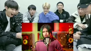 BTS reaction to coke studio | season 14 | Pasoori | cover by aish @viralvideoreaction7721