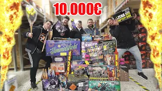 Wir ZÜNDEN 10.000€ Feuerwerk für EUCH!!! 4K Silvester 2020/21