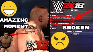 WWE 2K18: 5 Things WWE Universe Mode Does Wrong