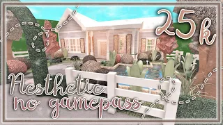 Bloxburg Build || Small Aesthetic House [no gamepass] 25k