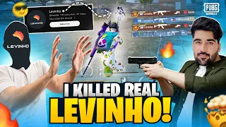 OMG 😱 I killed real ￼ @Levinho in Erangel🥶 using double awm with 100 bullets ￼/ pubgmobile