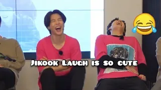 Jikook [ Run ep 119 behind].When Jikook laugh together , it is very funny and cute.