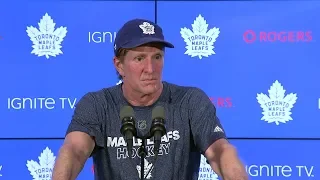 Maple Leafs Morning Skate: Mike Babcock - March 25, 2019