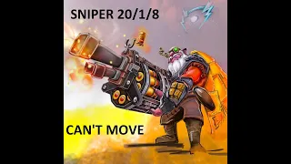 Mid Sniper gameplay Dota 2