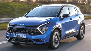 All-New 2022 KIA Sportage GT-Line Hybrid (4K) | Blue Flame | Driving, Exterior & Interior