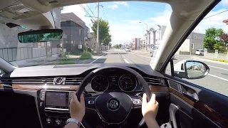 【Test Drive】2016 Volkswagen Passat TSI Highline - POV City Drive