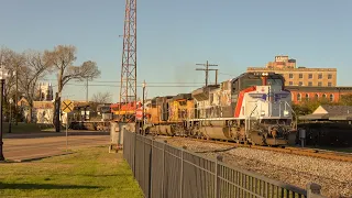 Trains in Aggieland Winter 2024 (ft. UP 1111, CNW, Lots of CSX, & More!)