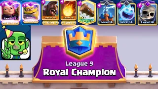 I REACHED ROYAL CHAMPION WITH EVOLUTION FIRECRACKER HOG RIDER DECK 🔥 | BEST DECK FOR PATH OF LEGENDS