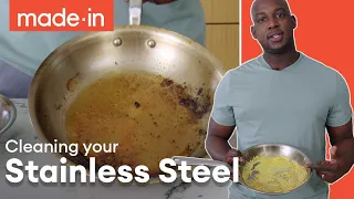 How To Properly Clean Stainless Steel Pans | Made In Cookware