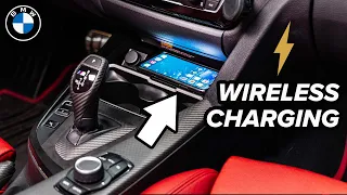 Your BMW NEEDS This Wireless Phone Charger! PLUG & PLAY RETROFIT