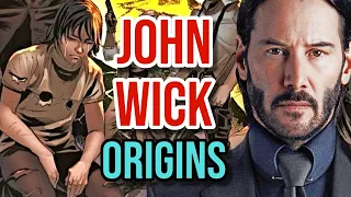 John Wick Origins – Before The Movies, Before He Became The Legendary Hitman, His Tragic Backstory