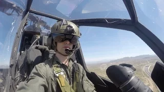 COBRA COCKPIT VIDEO - ULTRA CLEAR FLIGHT WITH SIMULATED COMBAT MISSION! MUST SEE!
