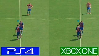 Pro Evolution Soccer 2017 | PS4 VS ONE | Graphics Comparison