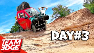 Wilderness Survival in a Tiny Car  🚗 - Day 3