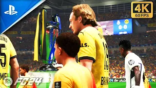 EA FC24 - Real Madrid v Borussia Dortmund || UEFA Champions League "Final" || PS5™ [4k60]