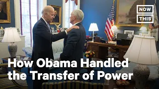 Archive: Obama and Biden Welcome Trump and Pence to the White House | NowThis