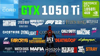 GTX 1050 Ti + i3 12100F Test in 25 Games in 2022