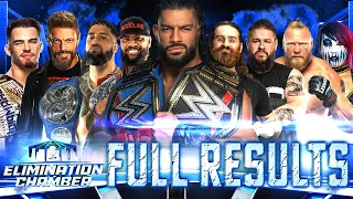 Full WWE Elimination Chamber 2023 Results