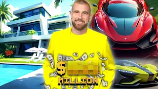 Travis Kelce's 2024 Lifestyle | Mansions, Net Worth, Car Collection...