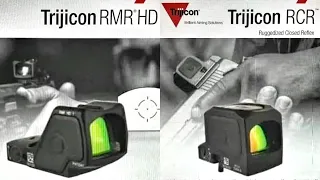 New Trijicon RMR HD + Trijicon RCR ‣ Next Gen Red Dot 【Gun60】