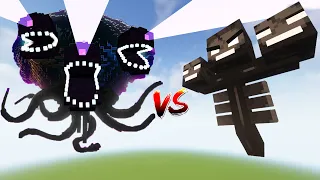MEGA WITHER STORM VS MEGA WITHER (BATTLE OF BOSSES)