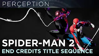 OFFICIAL Marvel's Spider-Man 2: End Credits Title Sequence